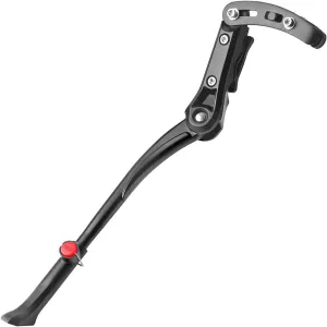 Bike Kickstand Adjustable Rear Mount Aluminum Alloy Bicycle Kickstand for 24” 26” 700C 27.5” 28” inch Mountain Bike Adult Bike