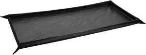 Black 200x80cm Watertight Oxford Camping Ground Sheet Tarp Mat