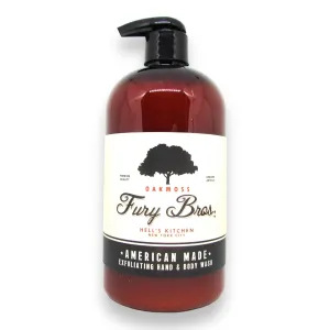Black Series Hand & Body Wash | Oakmoss | Natural Ingredients | Exfoliating Volcanic Pumice | Moisturizing Aloe Vera | Made in USA | Cruelty-Free | Microbead Free | 16 oz