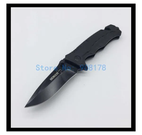 BOKER Black Cobra Design tactical folding knife 440C