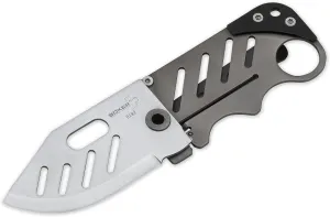 BOKER Plus 01BO010 Credit Card Knife with 2-1/4 in. Straight Edge Blade, Black