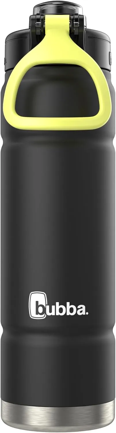 Bubba Stainless Steel Trailblazer Rubberized Straw, 24 oz. Water Bottle, Medium, Licorice