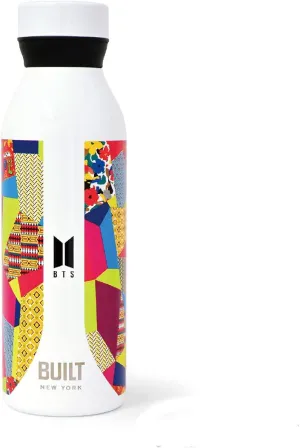 Built x BTS Double Wall Vacuum Insulated Stainless Steel Water Bottle, 18 oz, Beyond the Scene