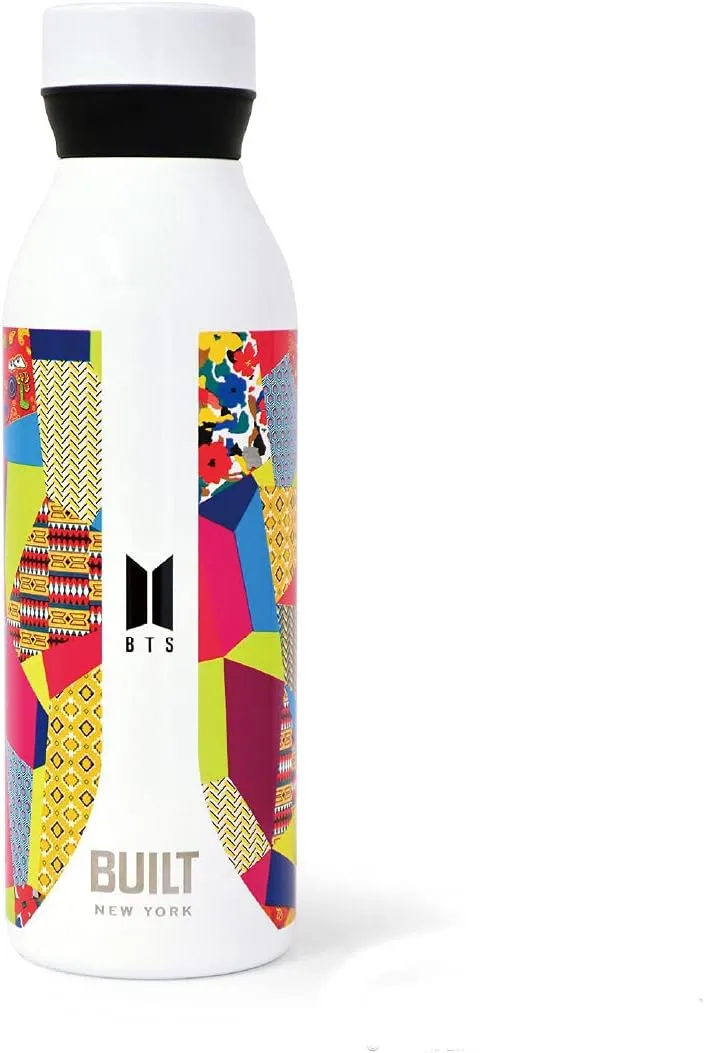 Built x BTS Double Wall Vacuum Insulated Stainless Steel Water Bottle, 18 oz, Beyond the Scene