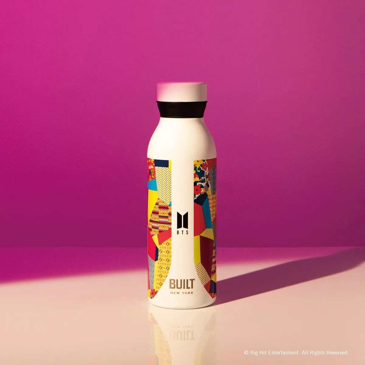 Built x BTS Double Wall Vacuum Insulated Stainless Steel Water Bottle, 18 oz, Beyond the Scene