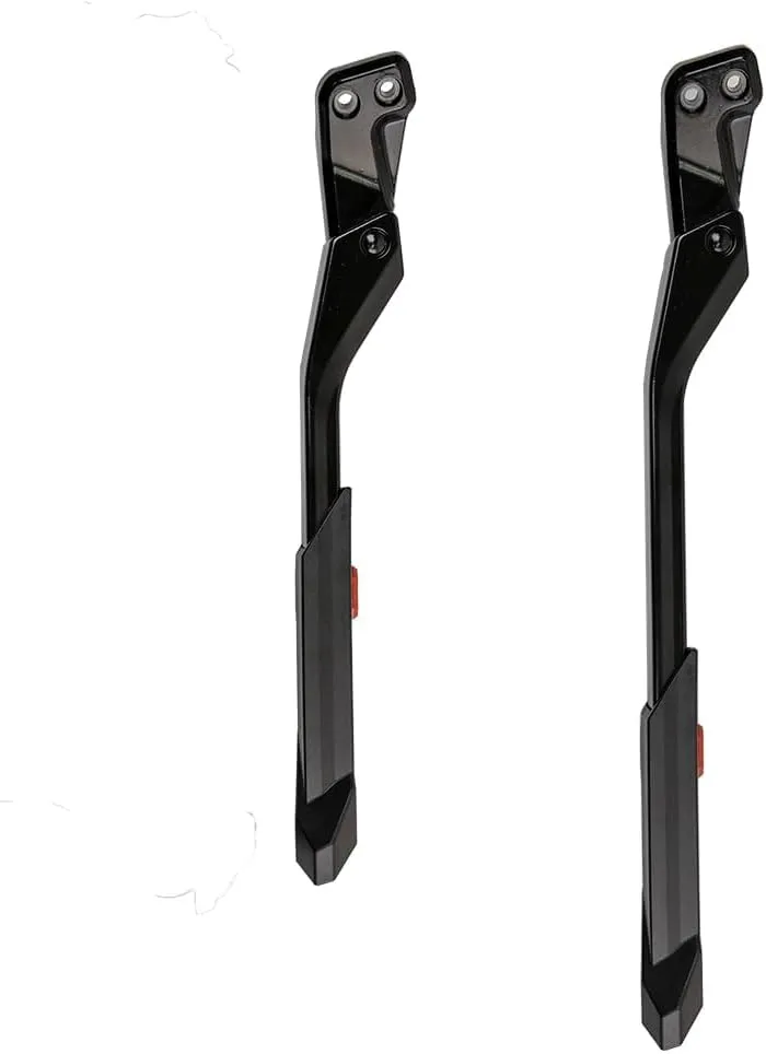 BV Bike Kickstand - Mountain Bike Kick Stand for 24-29" Bicycles - Adjustable Length, Non-Slip Sole, Aluminum Alloy Material - Bicycle Kickstand