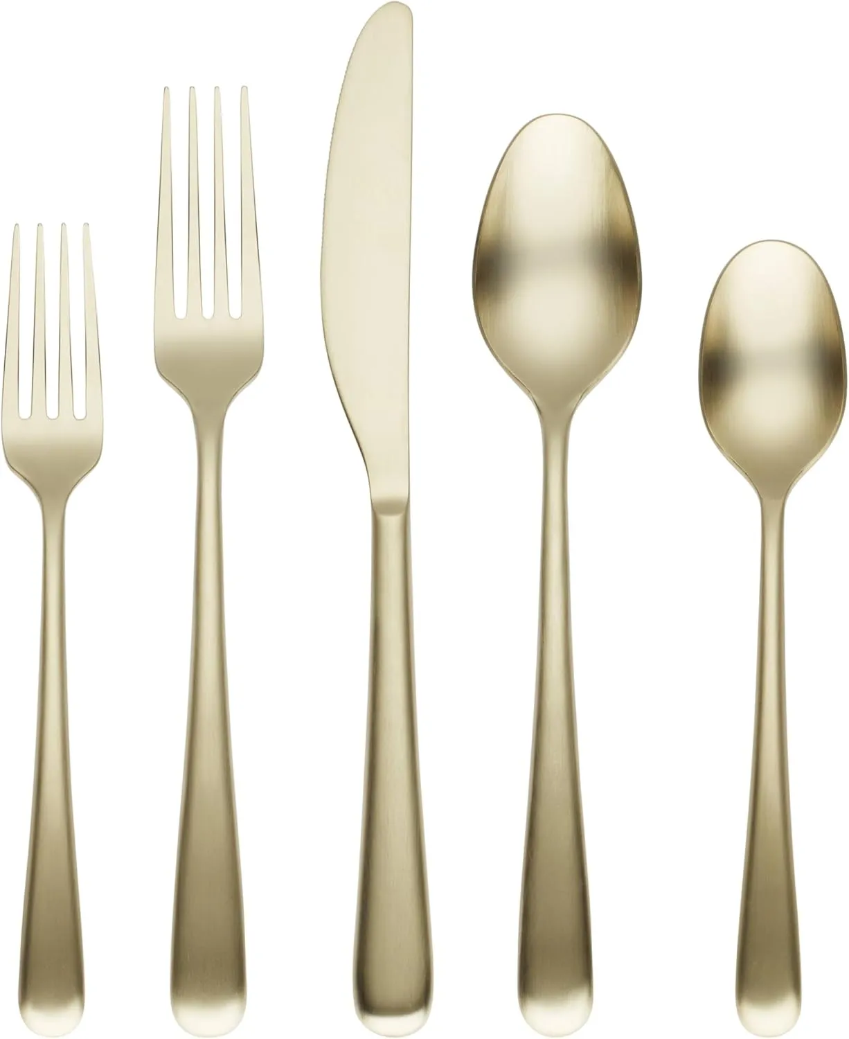 Cambridge 514720CKW12R Rafael Champagne Flatware, 20-Piece Set
