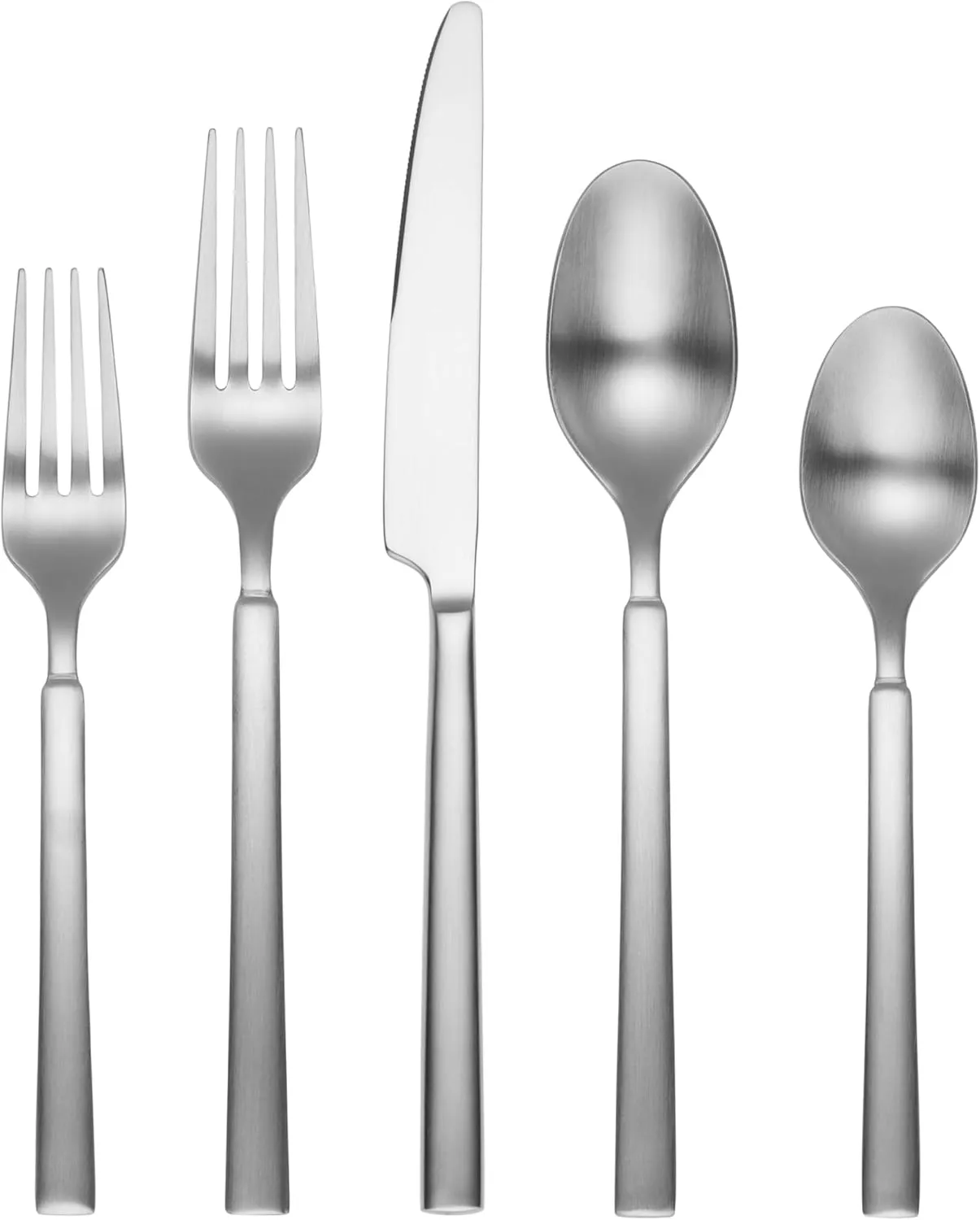 Cambridge Gailann Satin 45-Piece Flatware Set With Caddy, 46 Count, No Color
