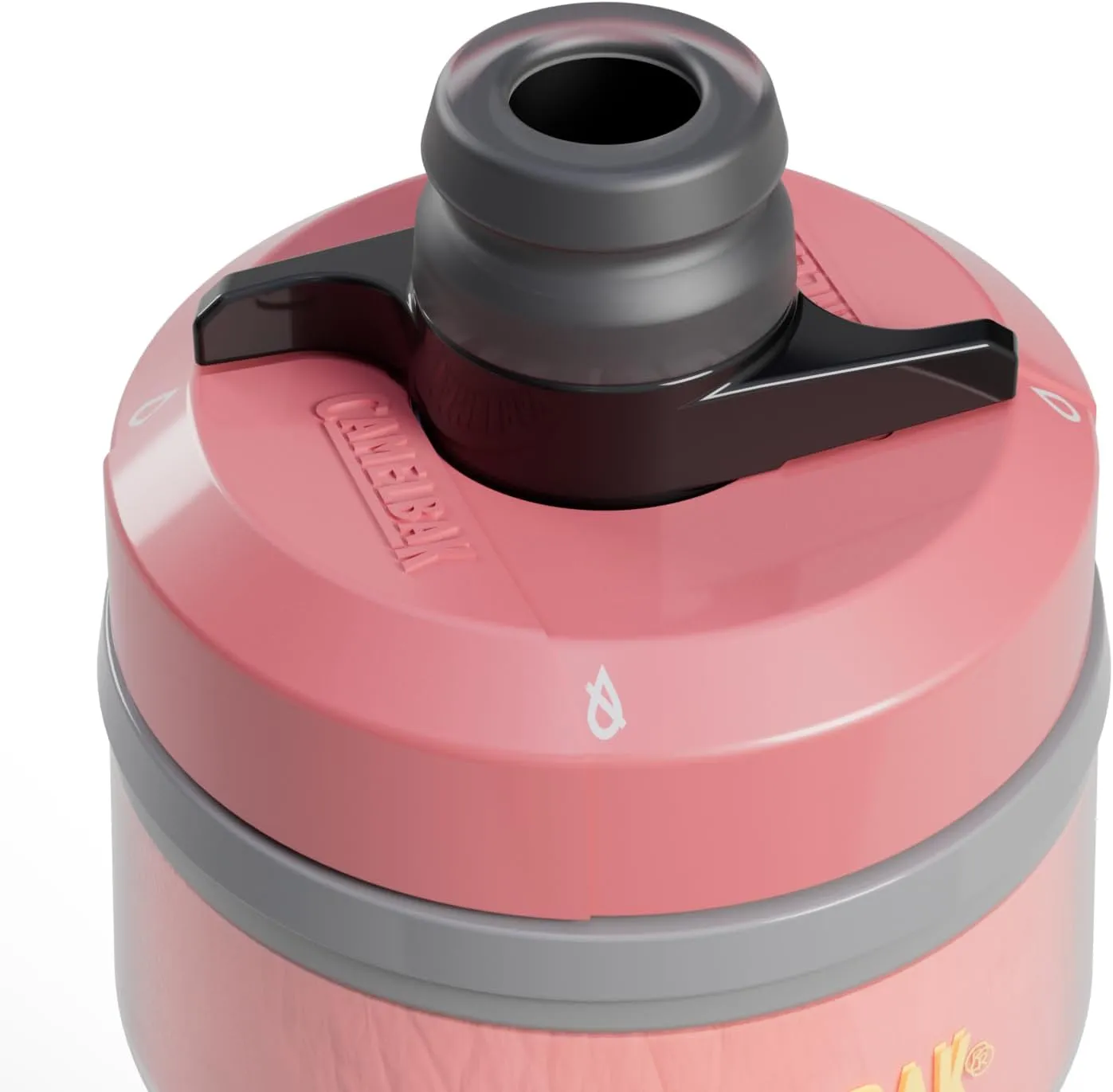 CamelBak Podium Chill Insulated 21oz Bike Water Bottle - Easy Squeeze Bottle - Fits Most Bike Cages, Coral Sunset