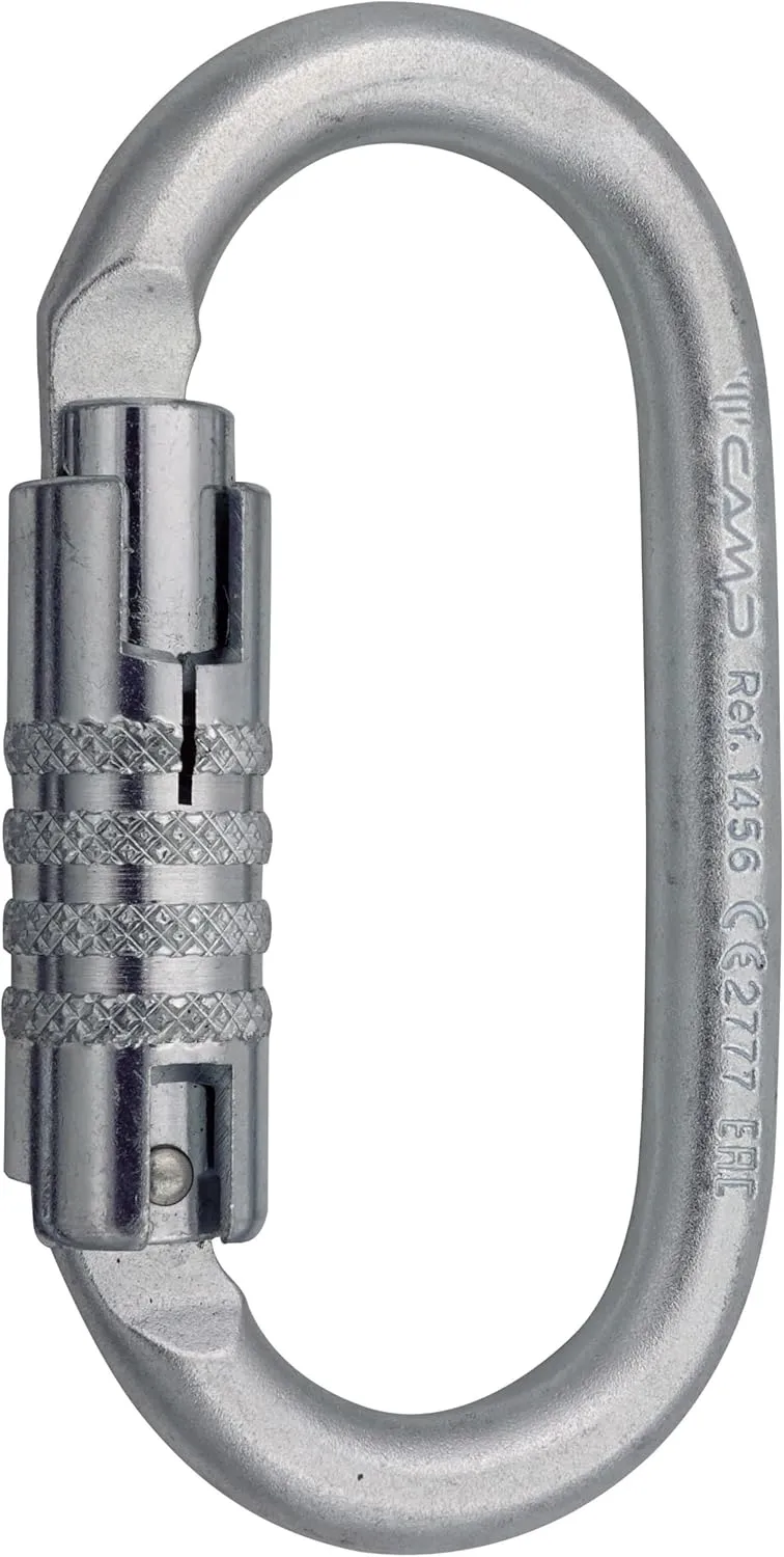 CAMP Steel Oval Pro 3Lock Carabiner