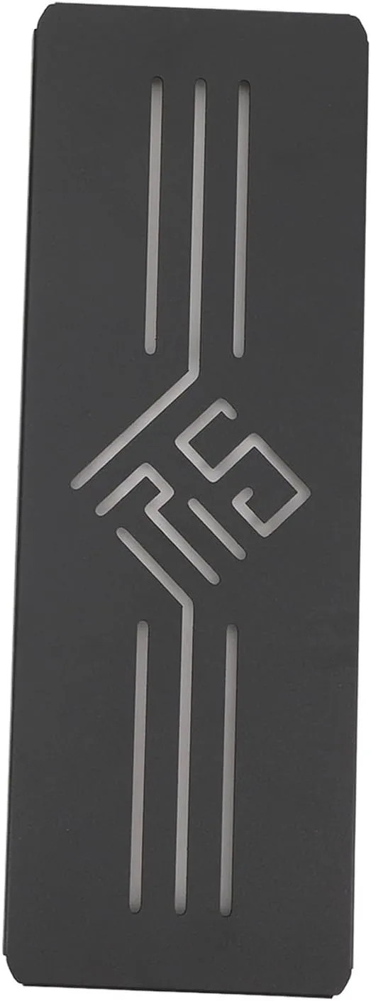 Camping IGT Table Board 0.5 Unit, Lightweight Detachable Aluminum Alloy Construction, Sand Blasted Black Outer layer, Multifunctional Use, Includes Storage , Compatible with IGT Un (FU board)