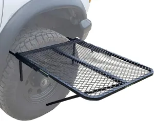 Camping Table, Standard (29" x 23" x 1.5"), Black (Aluminum)