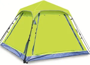 Camping Tent, 3-4 Person Camping Tent,Double Layer 3 Season Outdoor Windproof Beach Tent Waterproof Tents for Hiking Travel