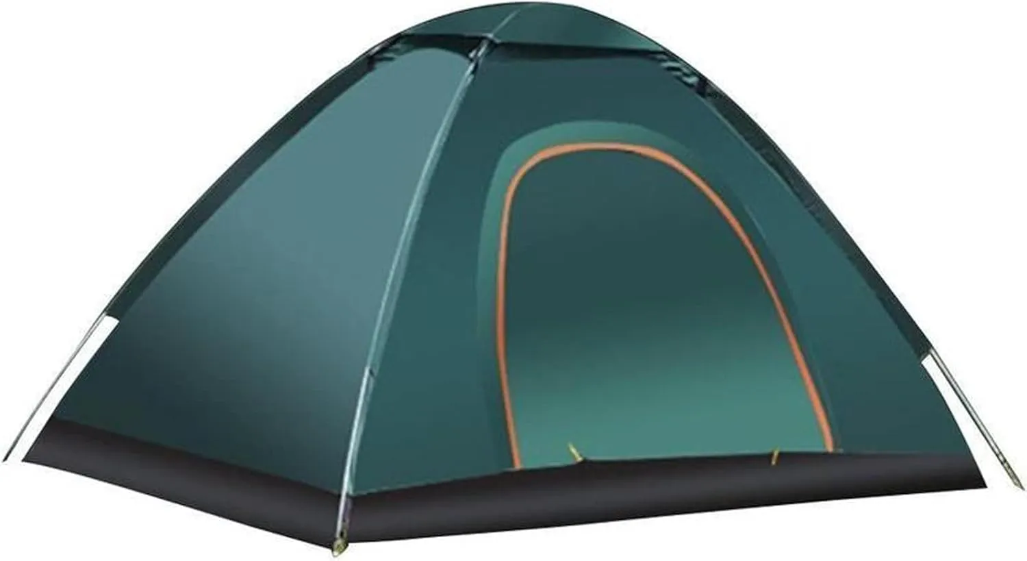 Camping Tent Automatic Camping Tent 1-2 Person Family Tent Double Layer Instant Setup Awning Outdoor Protable Backpacking Tent Hiking Travel (Color :