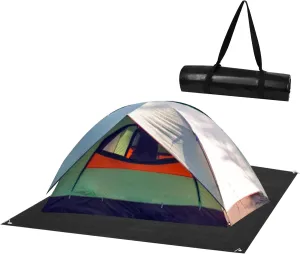 Camping Tent Carpet Mat, 6.2 X 5 Ft Felt Outdoor Camping Rugs Tents Floor Blanket Backside Waterproof Camping Tent Mat with Storage Strap for Camping Hiking Lawn Picnic Inside Tents