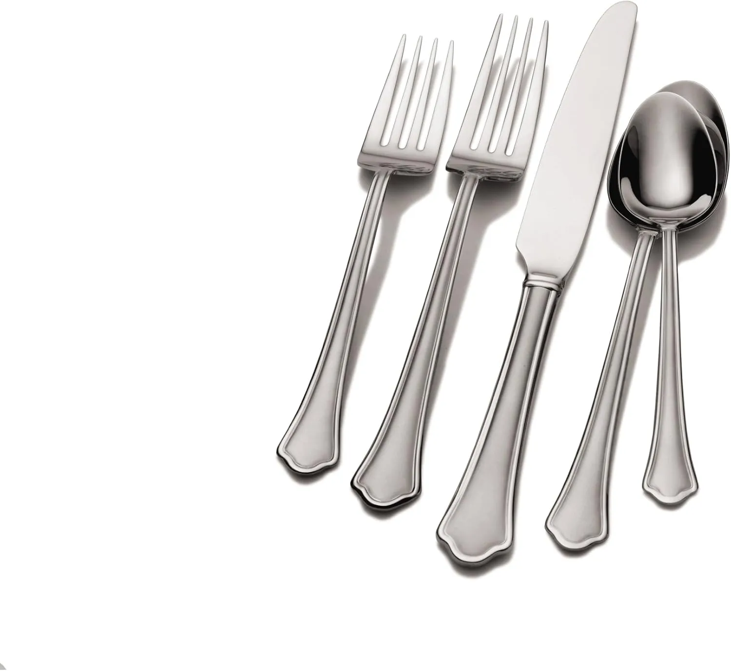 Capri Frost 20-Piece Stainless Steel Flatware Set, Service for 4