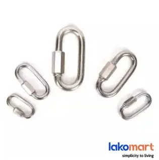 Carabiner W/ Lock Stainless Steel
