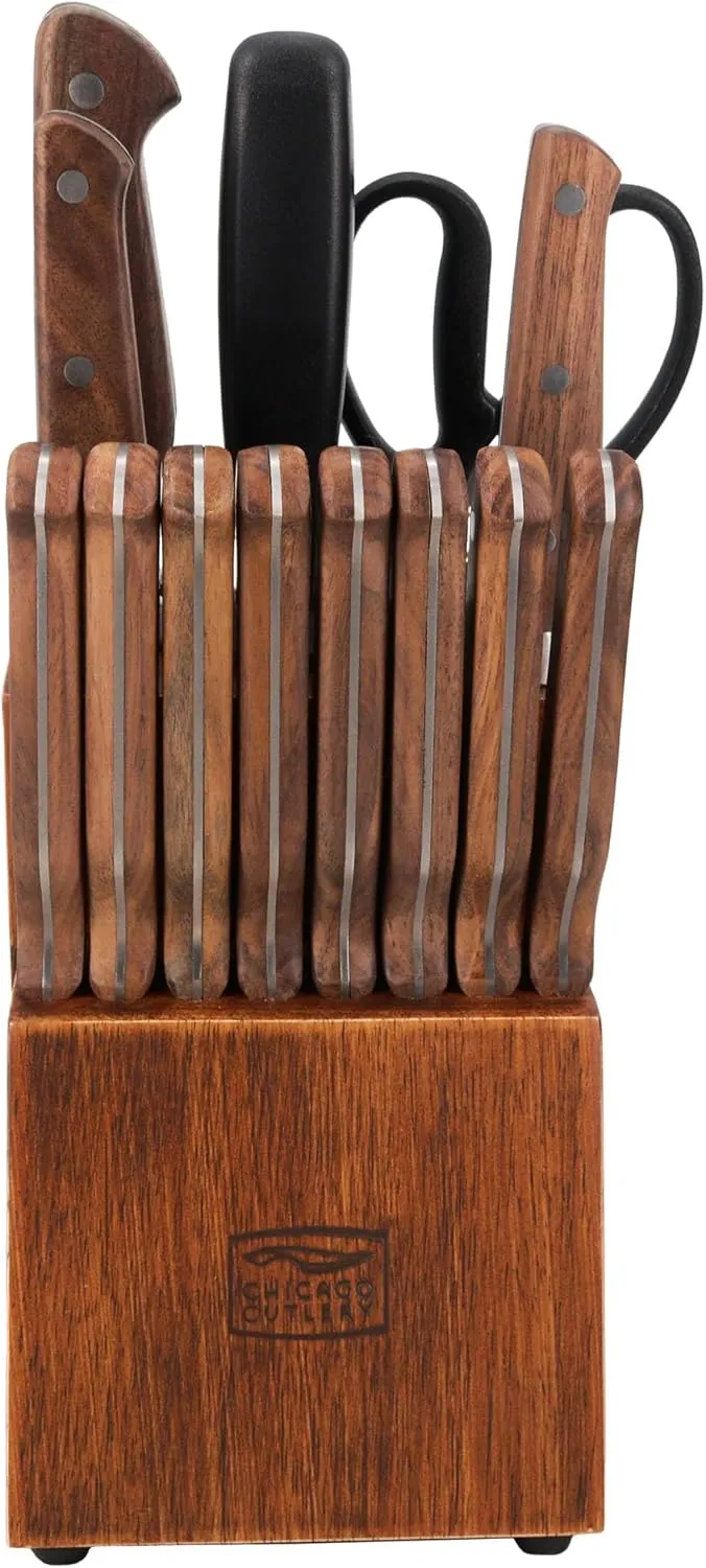Chicago Cutlery 1134513 Precision Cut Kitchen Knife Set