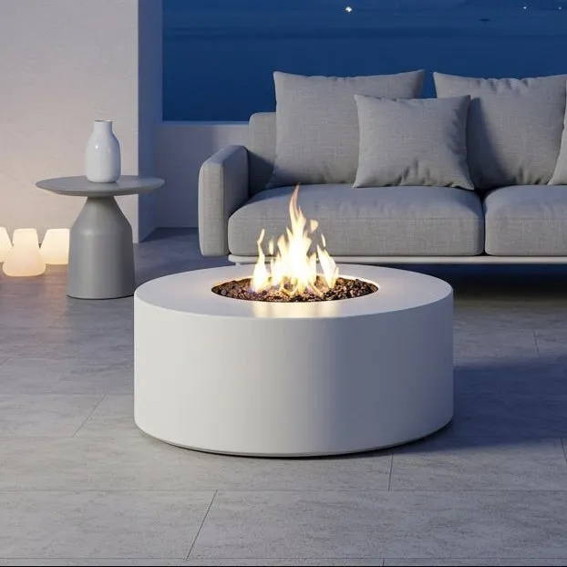 Circa Fire Pit Table - Aluminum