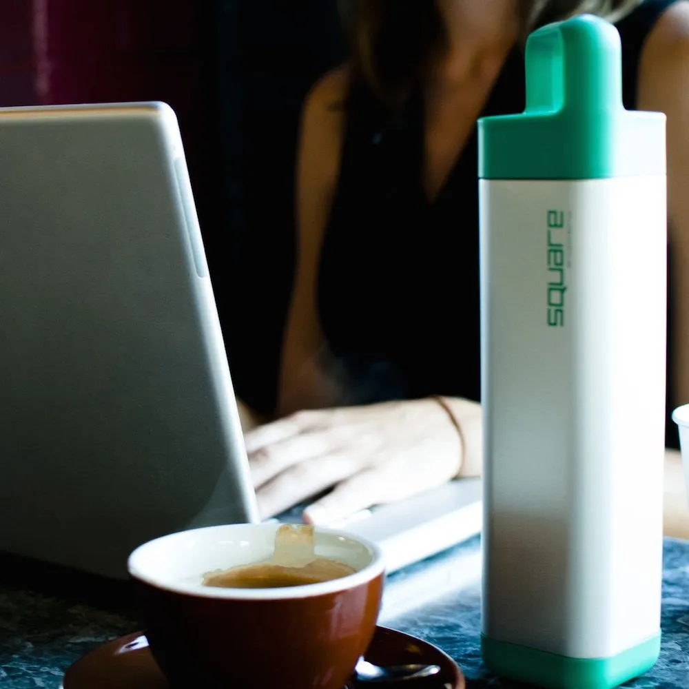 Clean Bottle - The Square - BPA Free Water Bottle