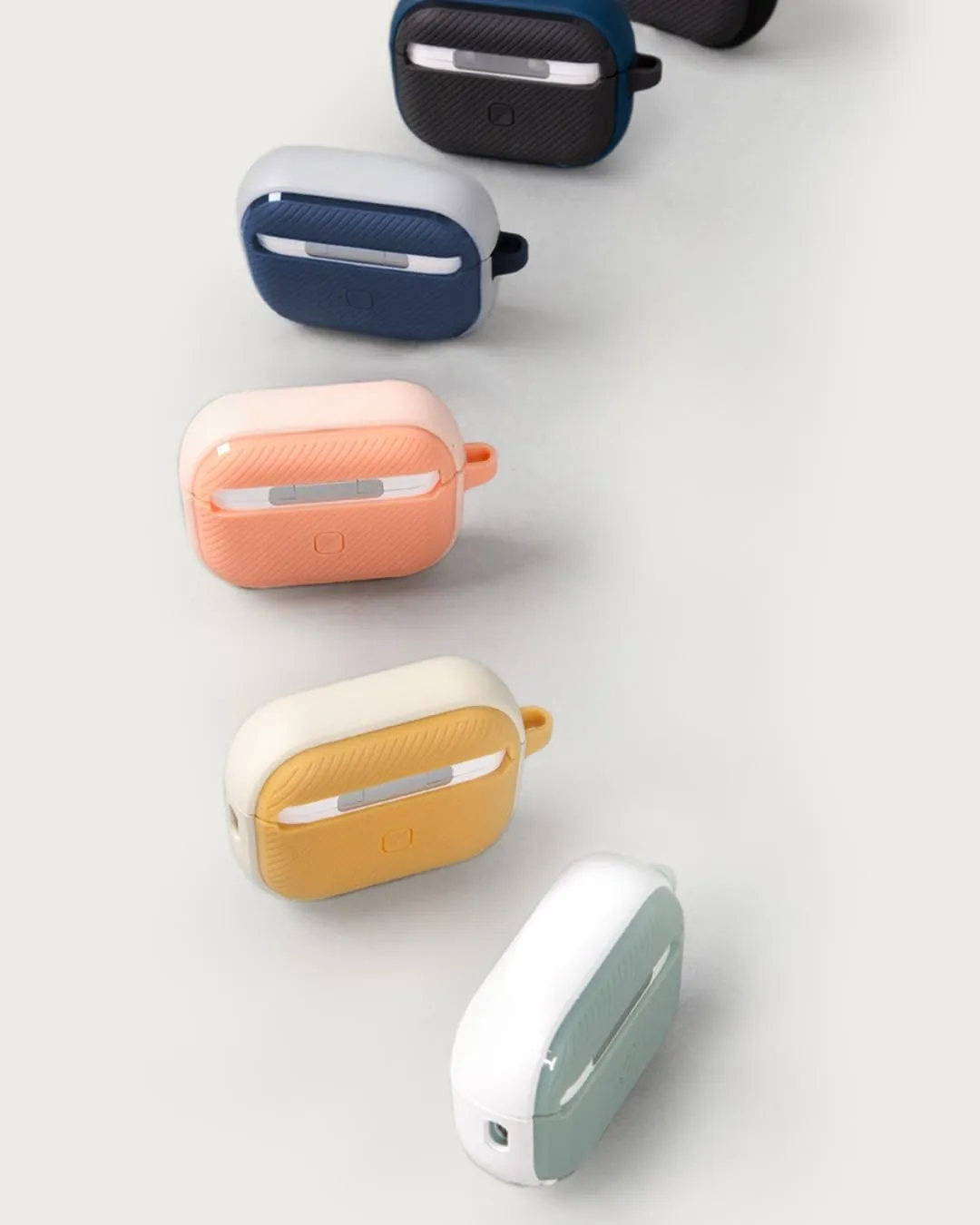 Clyde Lock Case Compatible with Airpods Pro 2nd Gen (Royal Blue/Dark Grey)