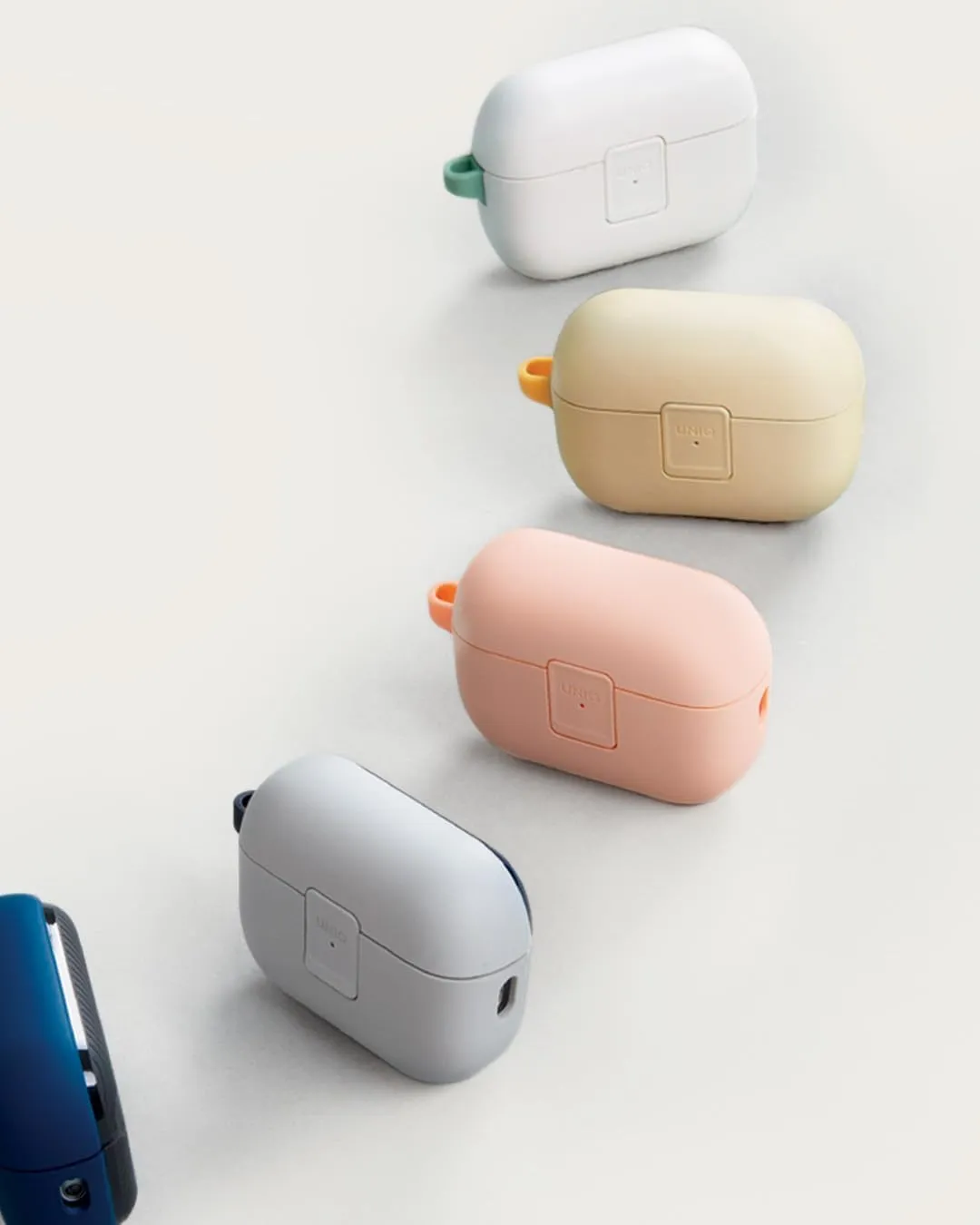 Clyde Lock Case Compatible with Airpods Pro 2nd Gen (Royal Blue/Dark Grey)