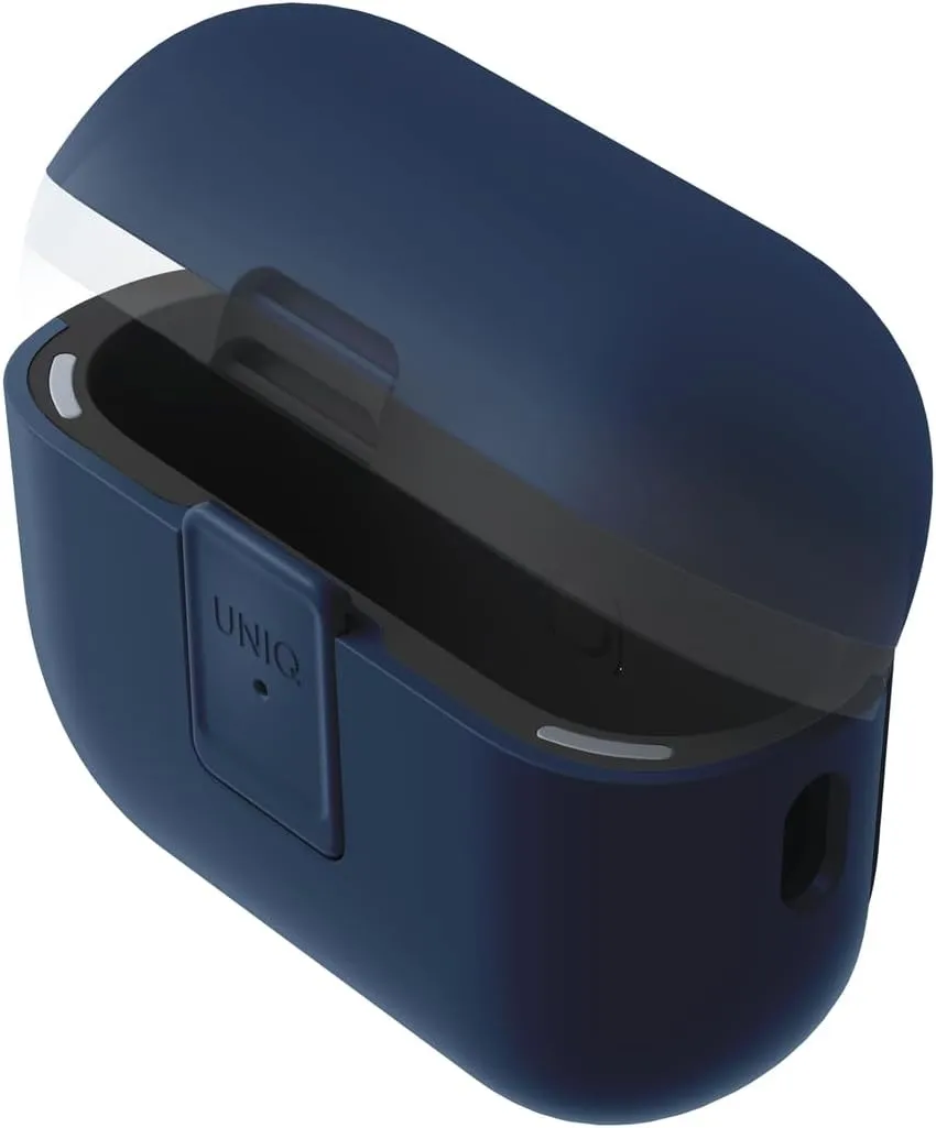 Clyde Lock Case Compatible with Airpods Pro 2nd Gen (Royal Blue/Dark Grey)
