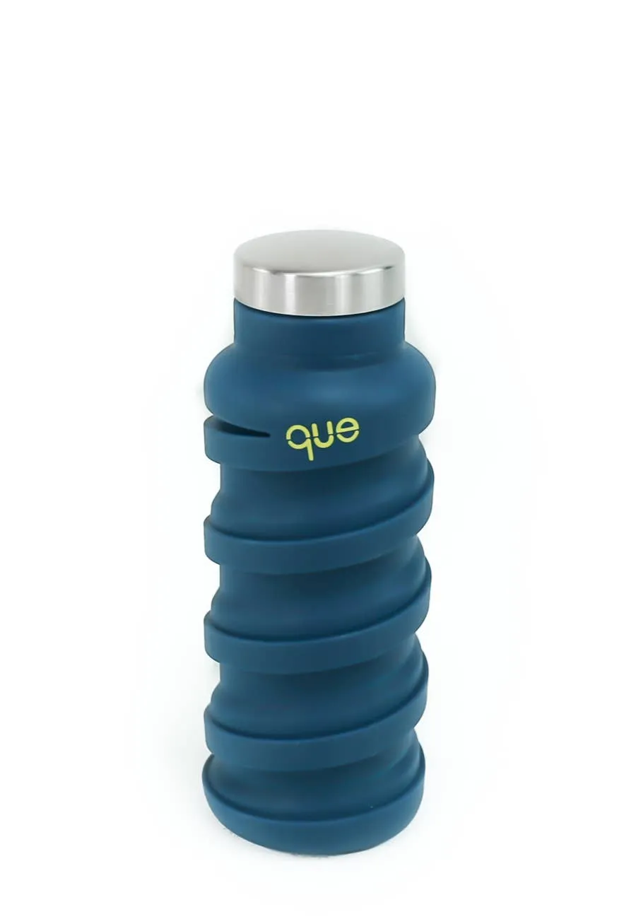 Collapsible Water Bottle - Midnight Blue - 12 oz