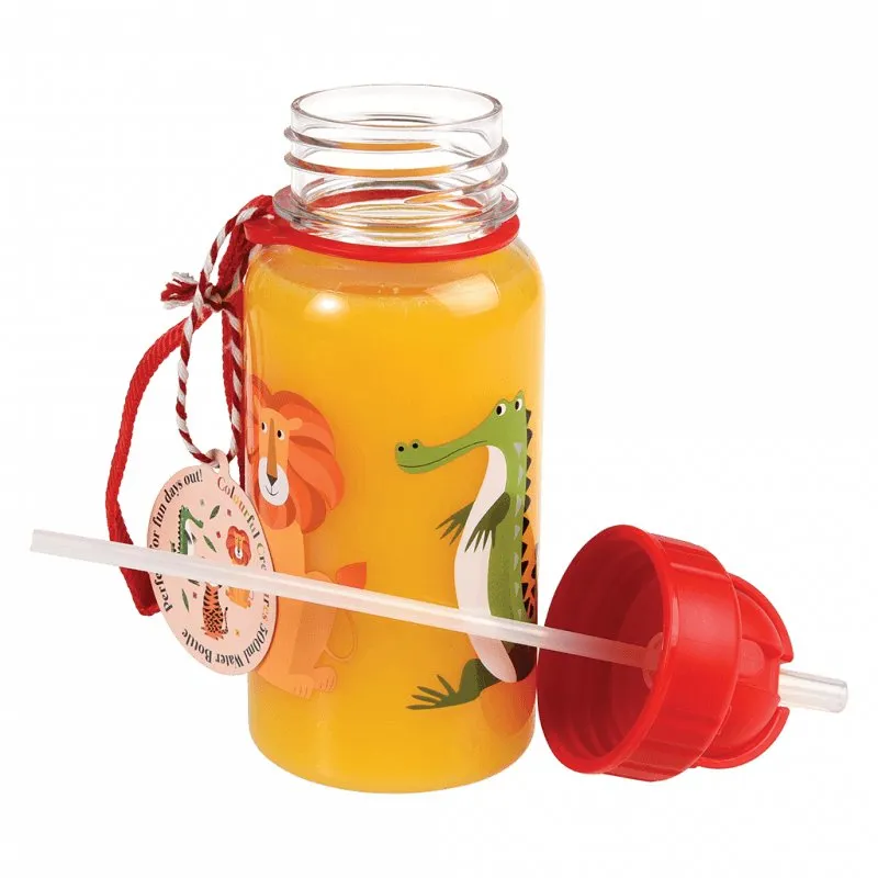Colourful Safari Kids Water Bottle
