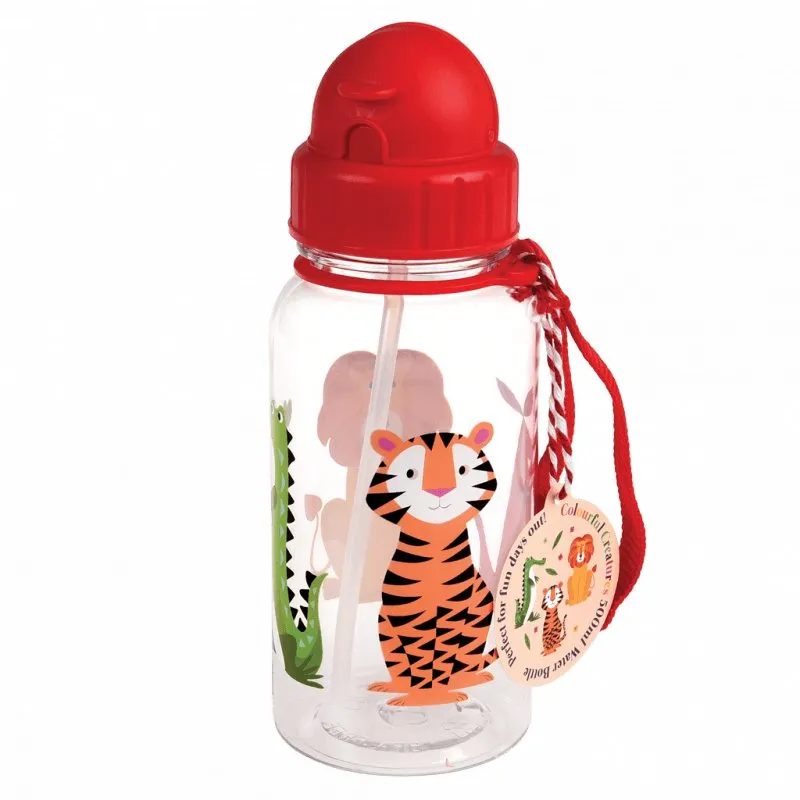 Colourful Safari Kids Water Bottle