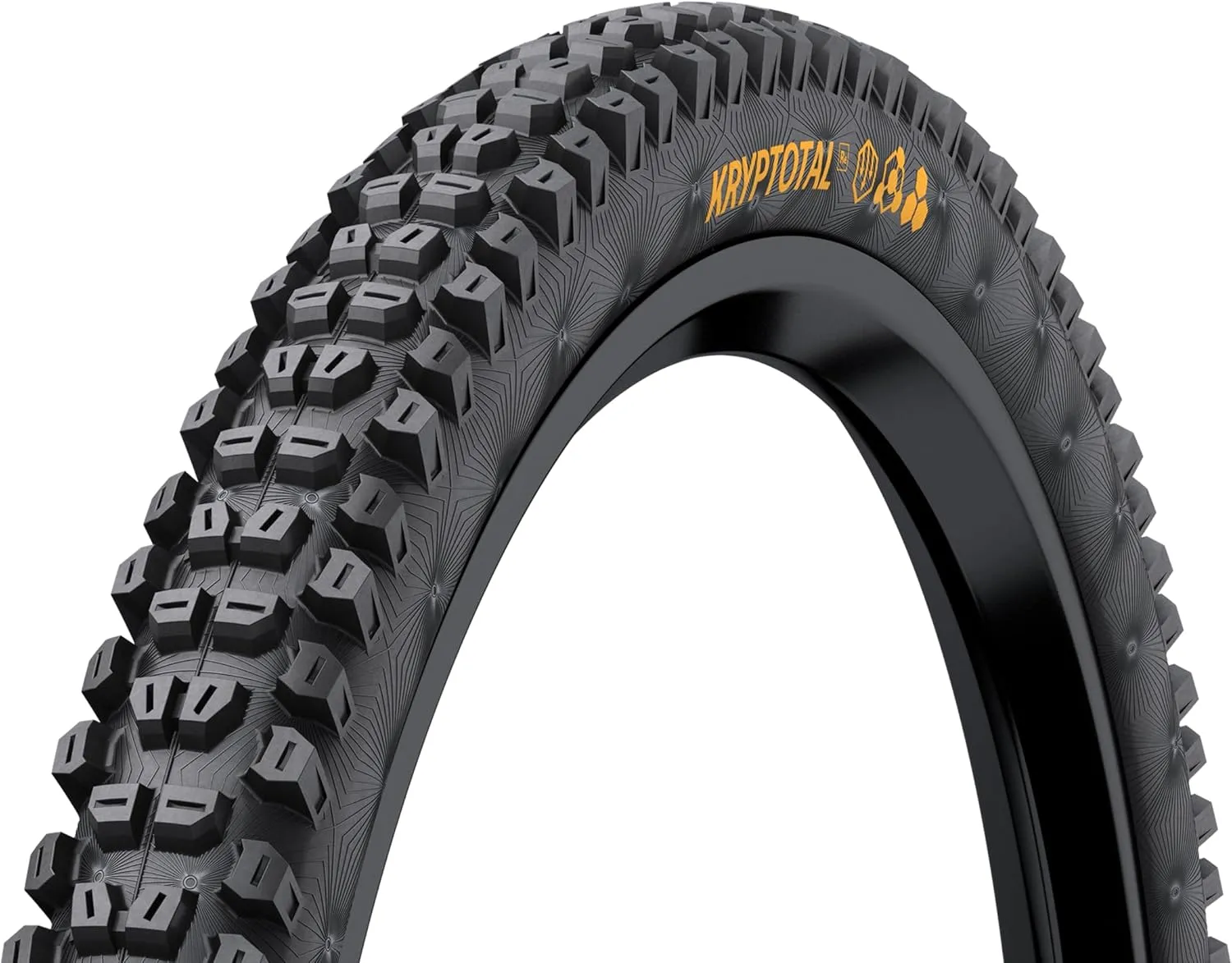 Continental Kryptotal Rear Tire - 29 x 2.40, MTB, Tubeless, Folding, Black, Soft, Enduro Casing, E25