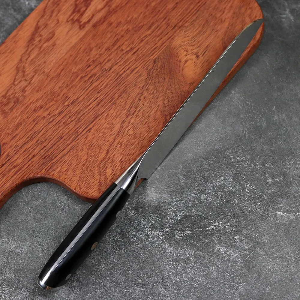 Damascus Steel Kitchen Knife 7 inch Santoku Knife Chef Knife G10 Handle Multi-function Fruit Knife