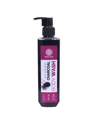 Damn. Good.co. Activated Charcoal Body Wash, SLS Free, Paraben Free, 8.45 Fl Oz, Pink
