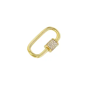 Diamond Carabiner Clasp ♦ DF