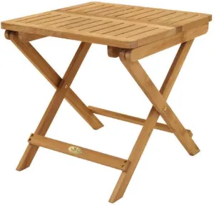 DOGNNAK Royal Teak Collection PCTB Teak Folding Side/Picnic Table