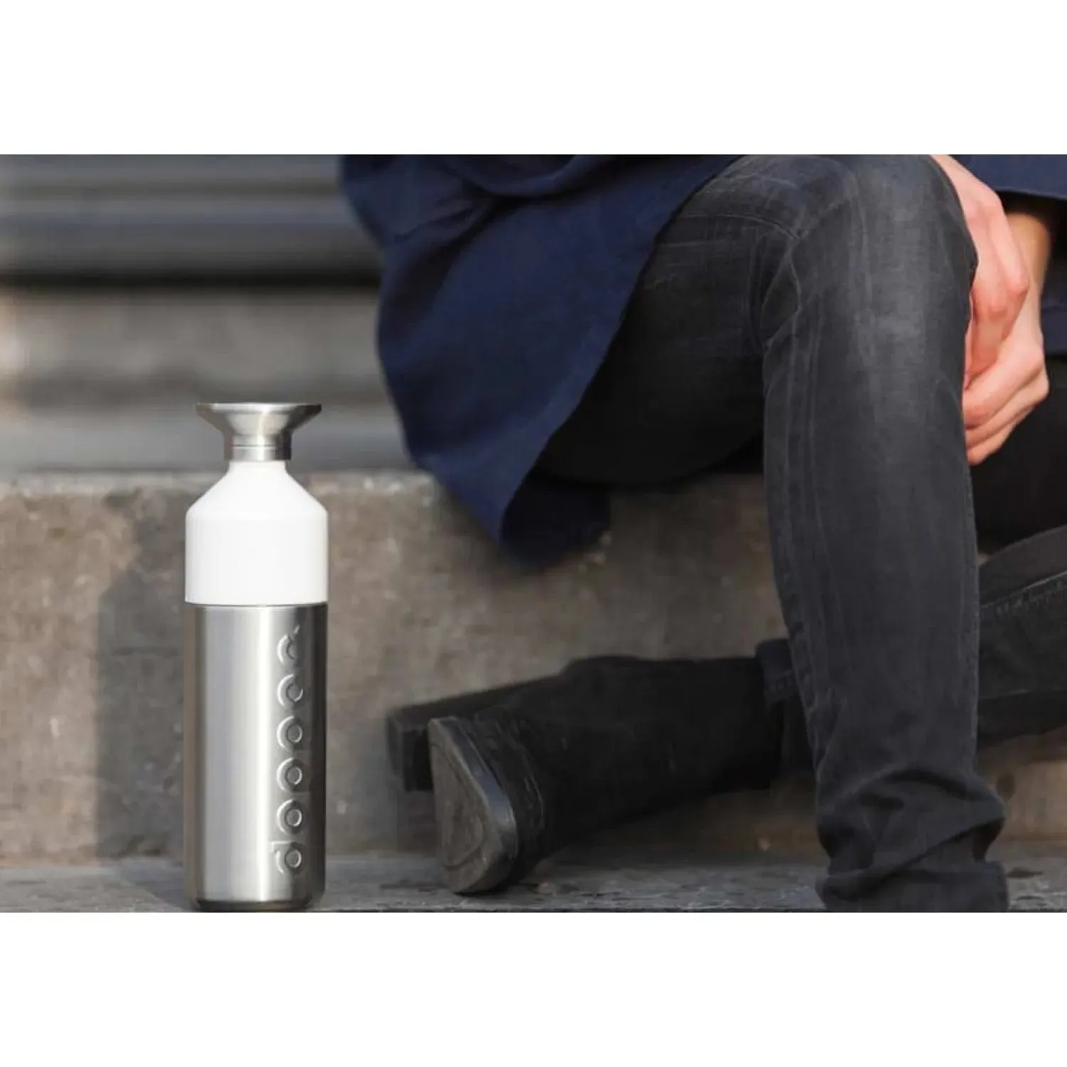 Dopper Water Bottle Stainless Steel BPA Free 800ml 7243