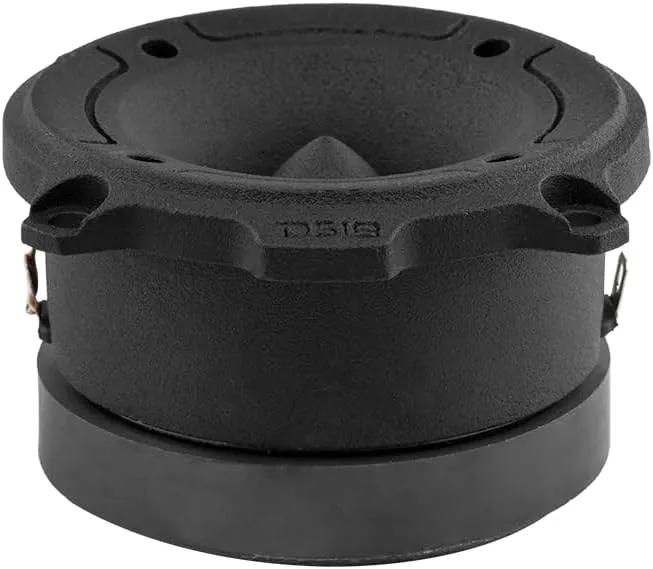 DS18 PRO-TW120B Super Tweeter in Black - 3" Aluminum Frame and Diaphragm, 240W Max, 120W RMS, 4 Ohms, Built in Crossover - PRO Tweeters are The Best in The Pro Audio and Voceteo Market (Pair)