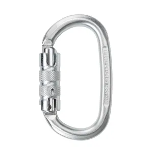 EDELRID Steel Oval Screw/Twist Carabiner
