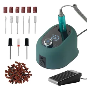 Electric Pro Nail Drill e-File with LED Digital Display Professional Menicure Tools for Acrylic Nails