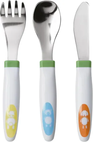 Emsa 3 Piece Children's Cutlery Set"Farm Family", Multicolor