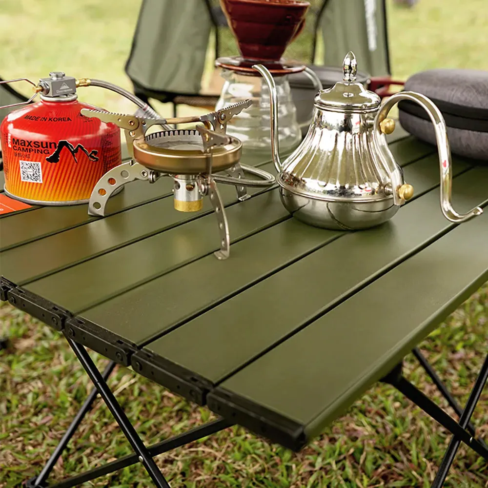 Etrol Aluminium Folding Table - Green