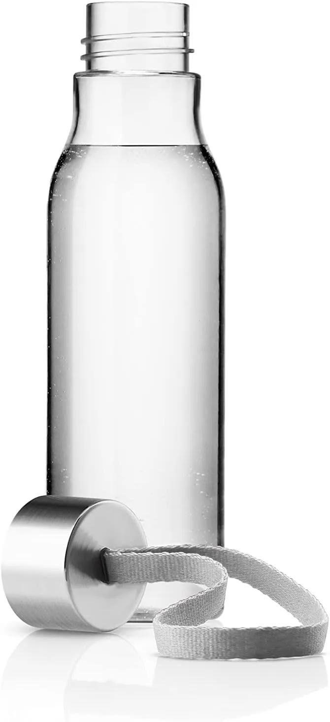 Eva Solo | Drinking bottle 17oz | Impact-resistant BPA-free plastic | Dishwasher Safe Except the Lid | Danish Design, Functionality & Quality | Marble Grey