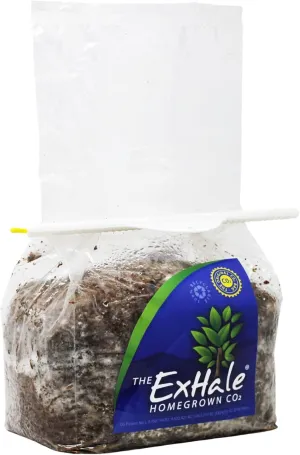 Exhale Homegrown CO2 Original - CO2 Bag for Indoor Grow Rooms & Tents - Great for Indoor Grow Rooms - CO2 for Grow Tents - 4 lbs.