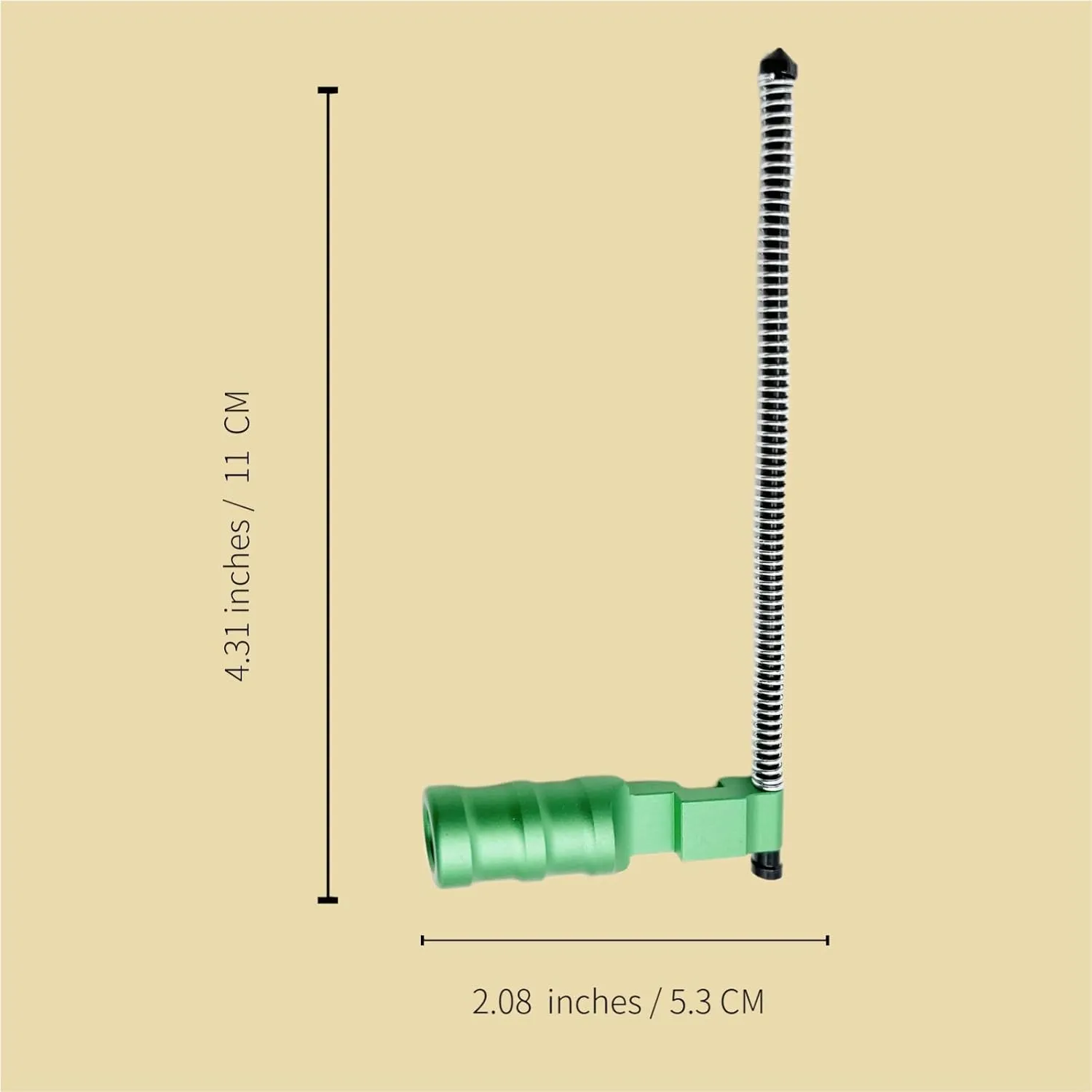 Extended Lever and Handle for 10-22 Combo (Green)