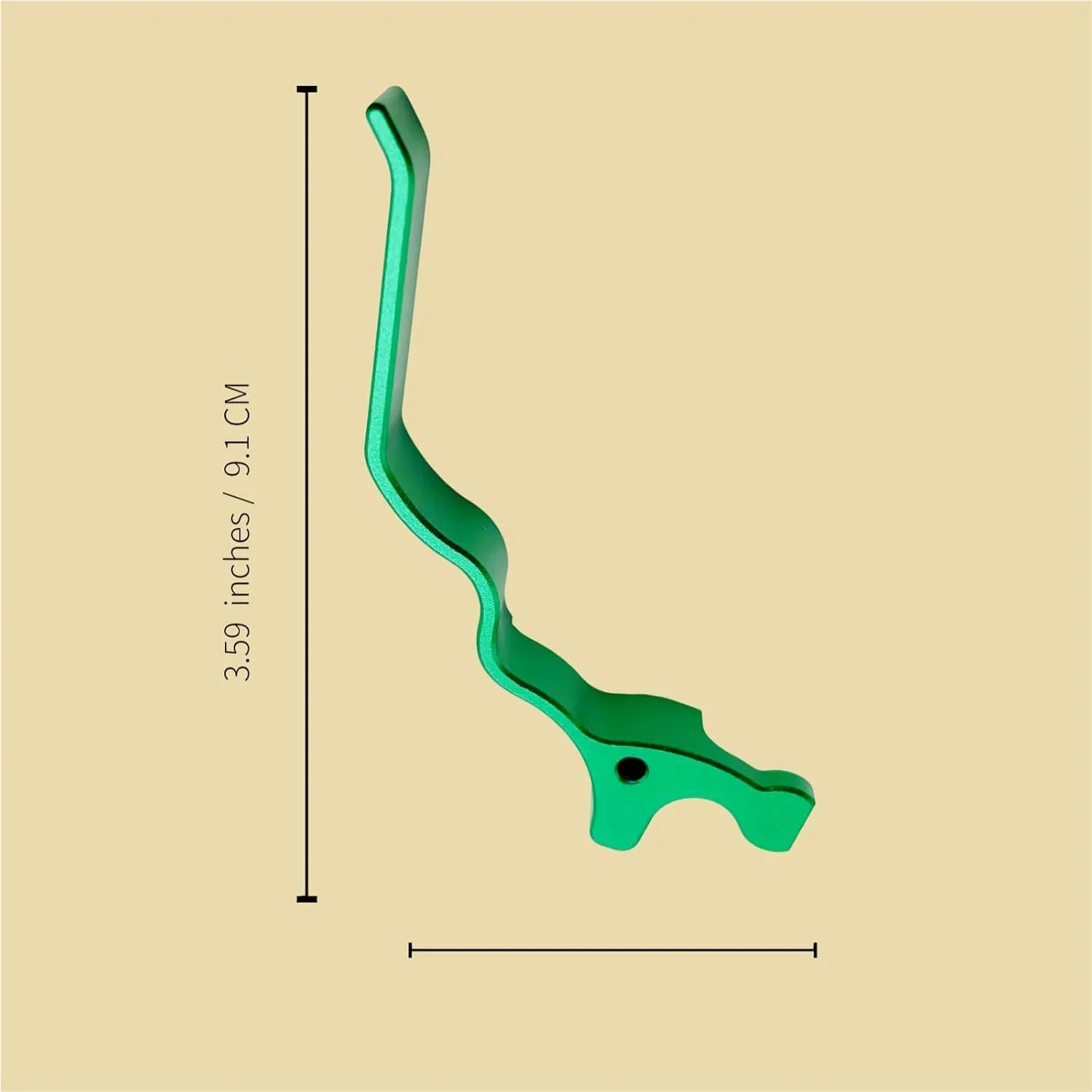 Extended Lever and Handle for 10-22 Combo (Green)