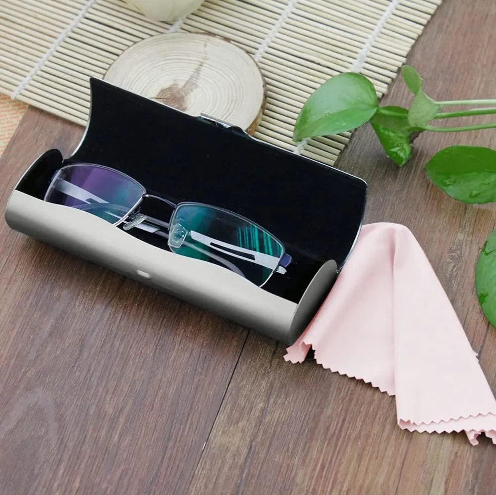 Eyeglass Case for Men Glasses Case Aluminum Light Nearsighted Spectacle Case Box