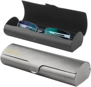 Eyeglass Case for Men Glasses Case Aluminum Light Nearsighted Spectacle Case Box