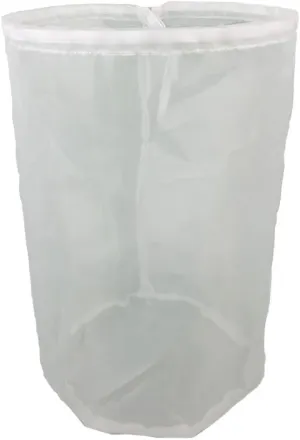Filter Bag, Wrewing Food Grade 100 Mesh Straining Bag Large Strainer for Hops Grains Home Brewing Fermenting Accessory (40x45cm)