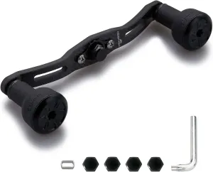 Fishing Reel Handle for Shiman0 Daiwa Abu Garcia Penn Kaking Lew's Baitcasting Reel Power Handle Crank Accessory