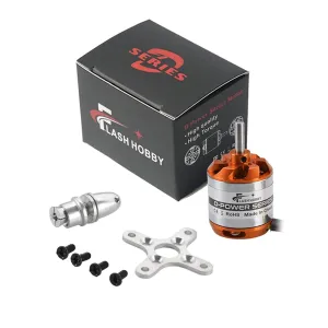 FLASH HOBBY D2836 1120KV 2-4S Brushless Outrunner Motor for Rc Multicopter Airplane Helicopter (1120kv)